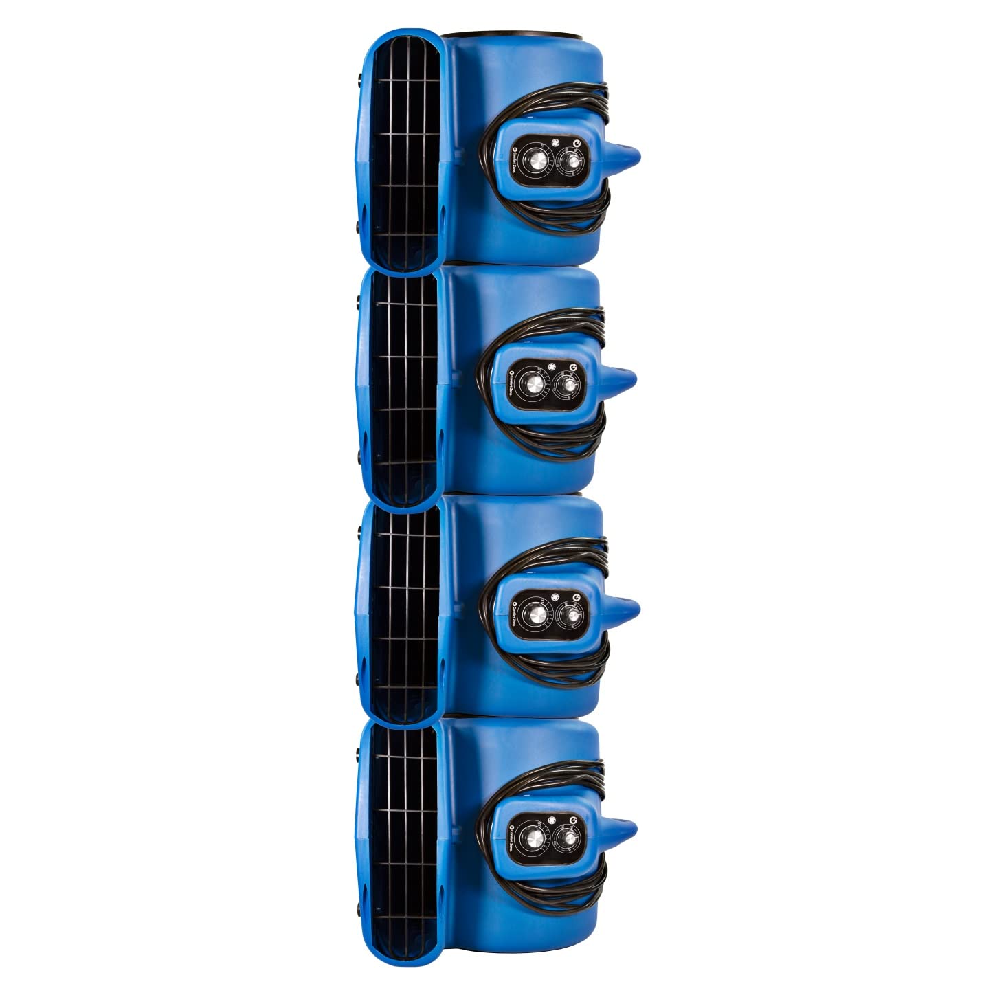 Comfort Zone CZBC121T 1/2HP High Velocity Air Mover, 3-Speeds, Timer, Adjustable Angles, Blue