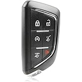 USARemote Keyless Entry Remote Car Key Fob 6-Button Replacement for 2021 - 2022 Cadillac Escalade (YG0G20TB1, 13538864, 433 MHz)