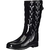 Hunter Footwear womens Refined Short Quilted GlossRain Boot