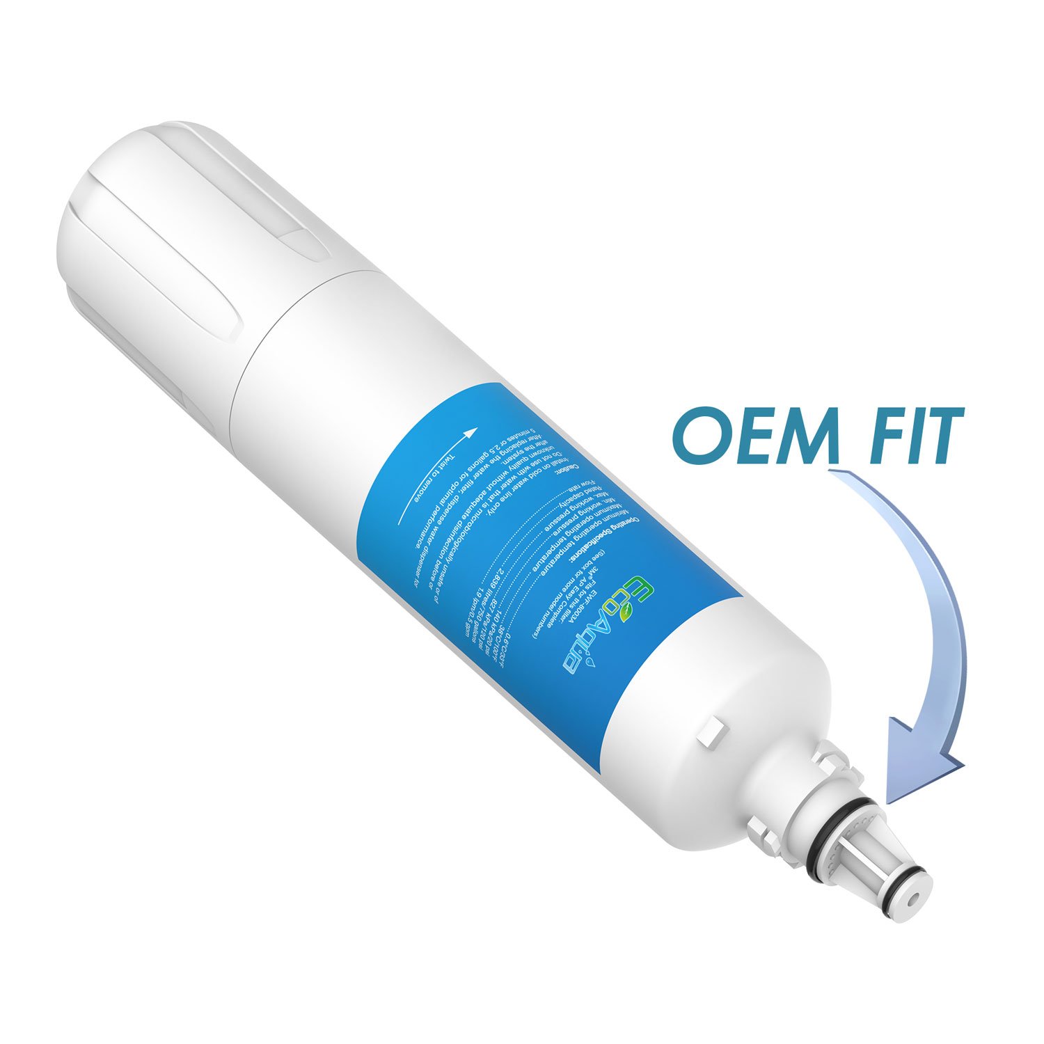 EcoAqua Sub Zero Compatible filtro frigorífico 4204490 (4): Amazon ...