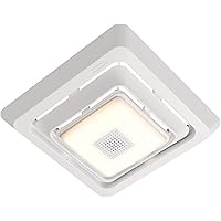 Broan-NuTone FG800SPK Bluetooth Speaker Bathroom Exhaust Grille Cover ...
