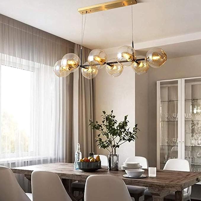 Colgante Araña Araña Bar Moderno Comedor Sala de estar Dormitorio Bola