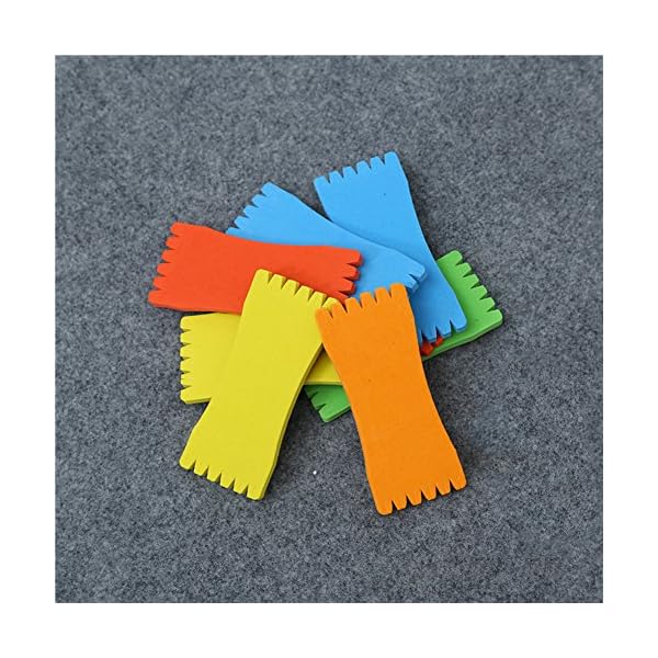 Taloyer-10pcs-Sponge-Foam-Board-Fishing-Line-Accessories-Rig-Winders-Winding-Board-Random-Color