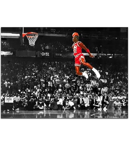 【新品未開封】マイケルジョーダン \"Art of the Dunk\" ポスター Nike Michael Air Jordan Poster 1992 NBA Art Of The Dunk 23”X34