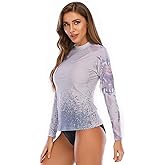 ADOREISM Women's Quick-Dry UPF 50+ Sun Protection Long Sleeve Rash Guard