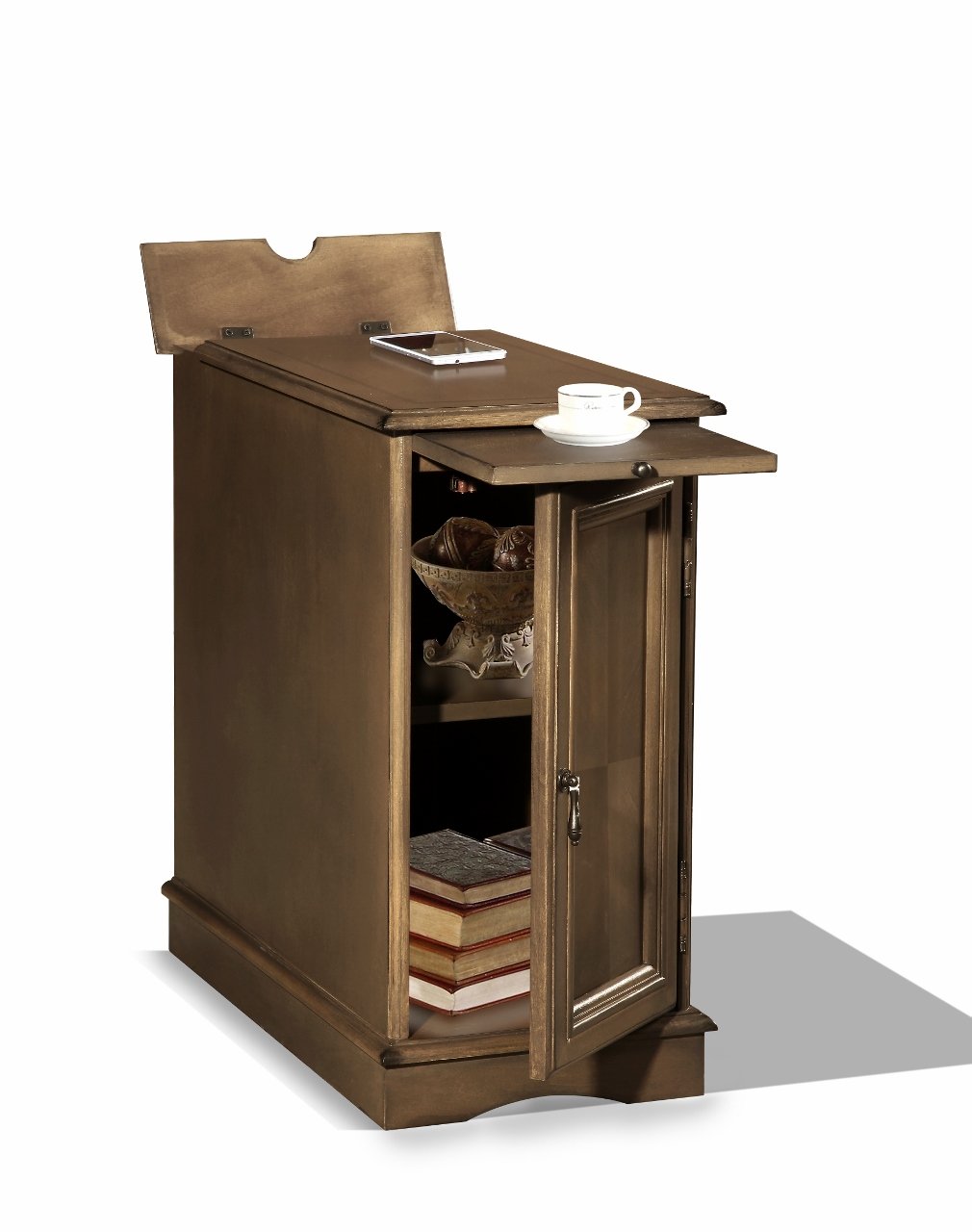 Best Chairside End Table With Usb And Power Outlet Charging Ports