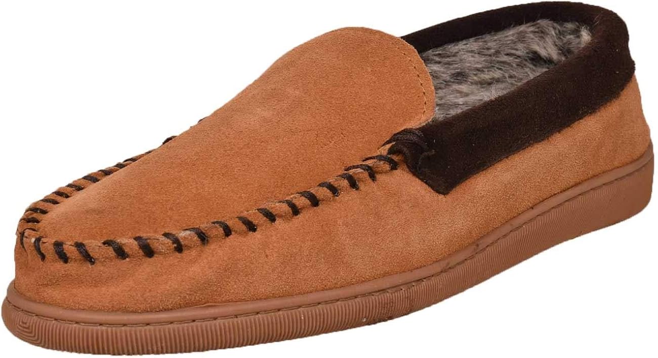 mens fur moccasins