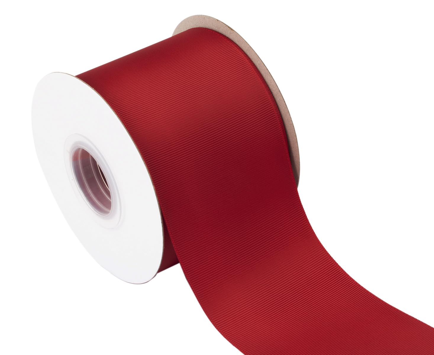 AVANAVA 75mm Wide Ribbon Grosgrain Ribbon - 22 Meters (260-Scarlet Red) — image 1