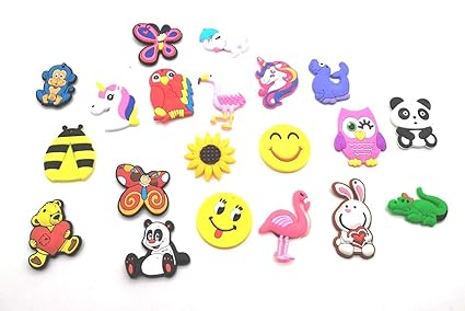 Satyam Kraft Silicone Cartoon Animal Fridge Magnets(Pack of 20) Refrigerator Magnets Kids Gifts Home Decoration