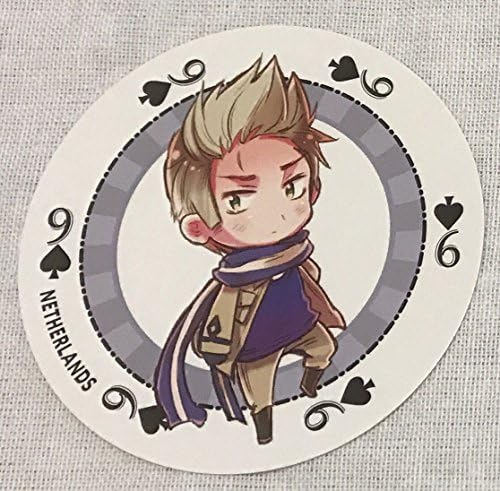 Amazon Co Jp ヘタリア トランプ オランダ 絵札 画集付録 ホビー 通販