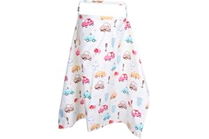 HEALIFTY Car Seat Newborn Blanket Cotton Breastfeeding Cover Cover Lactation Cover Breast Feeding Cover Ups Clothes for Breastfeeding (Animal) Newborn Carseat