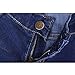VICVIK Women Knee Skinny Denim Distressed Ripped Boyfriend Jeans (M)
