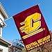 Central Michigan Chippewas House Flag Banner