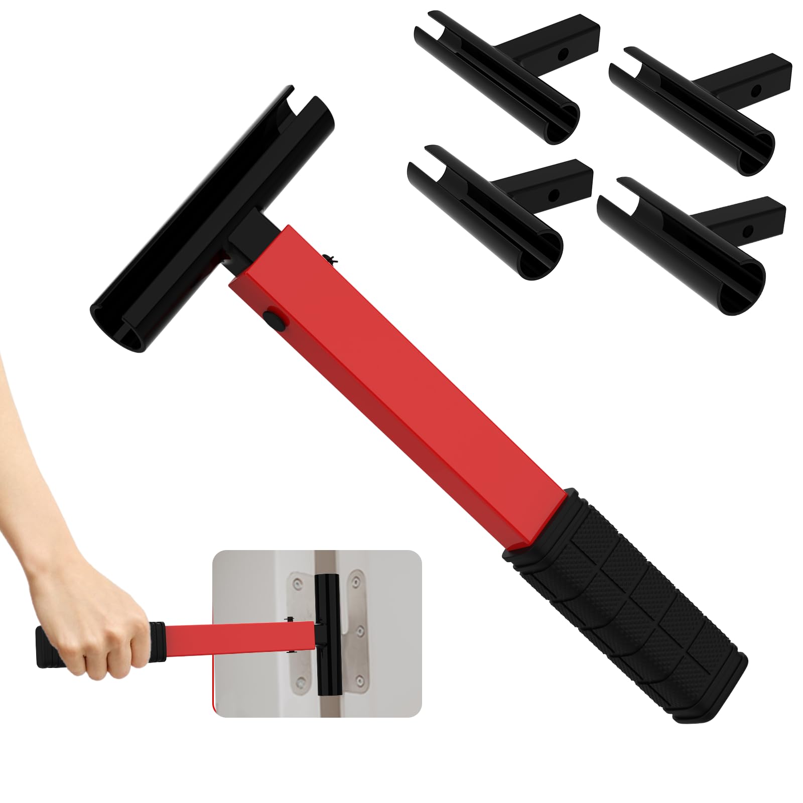Photo 1 of ***MISSING PARTS***
Door Hinge Adjustment Tool, 4 in 1 Hinge Gap Adjusting Wrench for Residential and Commercial, Hinges Bender Tools Adjustable Door Hinge Wrench