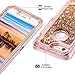 Coolden Case for iPhone SE 2020 iPhone 6S Protective Glitter Case for Women Girls Cute Bling Sparkle 3D Quicksand Heavy Duty Hard Shell Shockproof TPU Case for 4.7 Inches iPhone 6 6S 7 8, Light Coffee