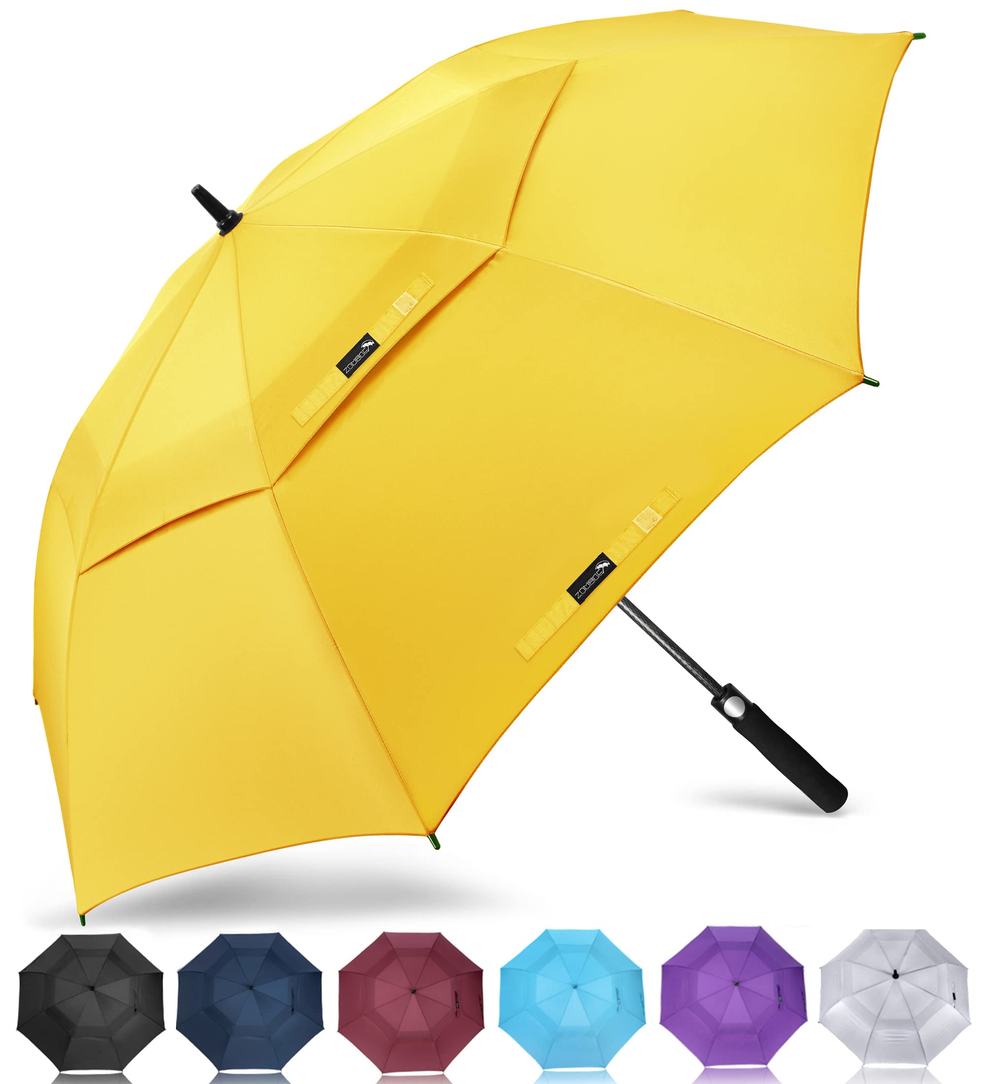ZOMAKE Large Golf Umbrella for Rain Heavy Duty,Big