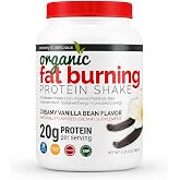 Maximum Slim Plant-Based Protein Shake, Creamy Vanilla Bean, 20g Protein | Creamy vanilla shake with 20g of plant-based protein plus green coffee, green tea and garcinia in an easy-to-mix powder
