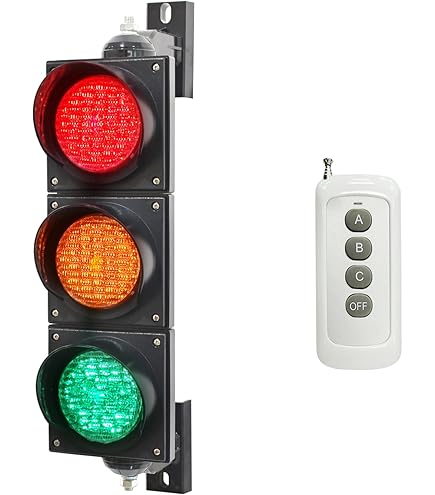 Semáforo LED Impermeable IP68 - Luz Roja Y Flecha Verde, 12V/24V, Para Interiores Y Exteriores