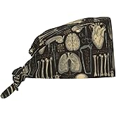 Unisex Adjustable Surgical Sweatband - Elastic Bandage Cap - Scrub Caps for Nurse Working Cap