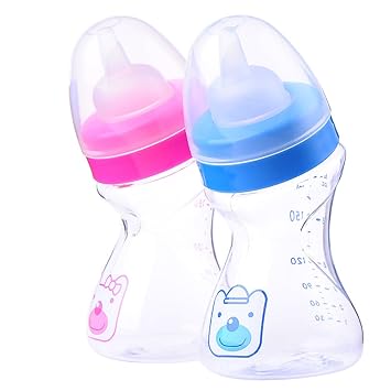 Esoes Fütterset Flasche Set Still Fläschchen Silikon