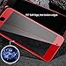 iPhone 7 Screen Protector, Villstar Full Cover HD iPhone 7 Tempered Glass Bright Red Screen Protector for Apple iPhone 7, 9H Hardness 3D Curved Plastic Edge Anti Scratch Anti Fingerprint Bubble Free