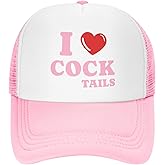 Funny Trucker Hats for Women Hot Pink Adjustable Cap Funny Gag Baseball Cap for Girls Women Men Hat