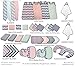 Bacati Tribal/Aztec 100% Cotton Muslin Sleeping Bag Wearable Blanket (Medium (26 to 30 inches from 16 to 24 lbs), Mint/Navy Large Triangles)