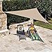 Coolaroo Ready to Hang Shade Sail Triangle 11ft 10in Smoke