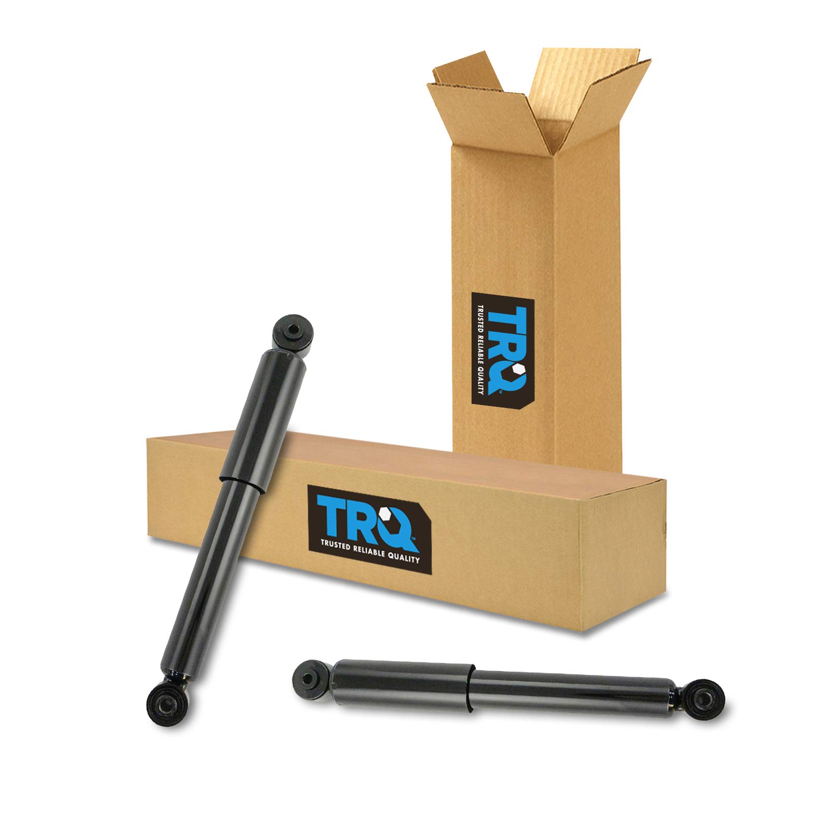 TRQ Rear Shock Absorber Set Compatible with