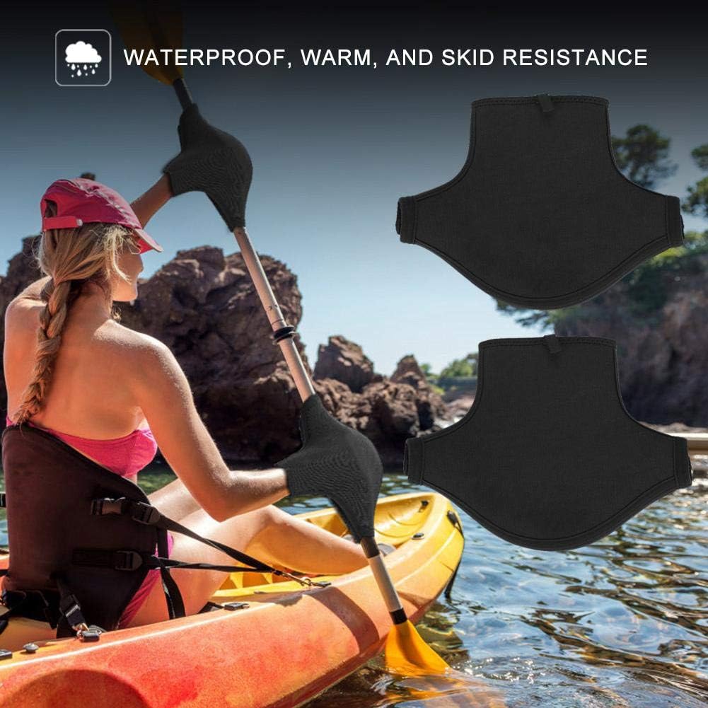 Paddle Mitts, 1 Pair Kayak Paddling Mitts, Thicken Waterproof Kayak Paddle Grips Anti-Skid Gloves for Men Women Adult Paddling Kayak Canoe Boat Touring : Sports & Outdoors