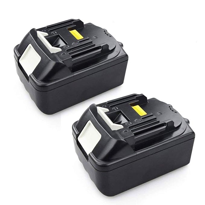 2 Stück 18,0V 5,0Ah Akku für Makita BL1850 196672-8 Li Ion Werkzeugakkus LG Zellens ( Ersetzen BL1840B BL1830 BL1815)