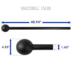 Yes4All Steel Mace Bell for Strength
