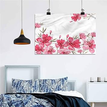Amazon.com: Flower DIY Wall Art Watercolor Orchid Flower 36x36 Inch