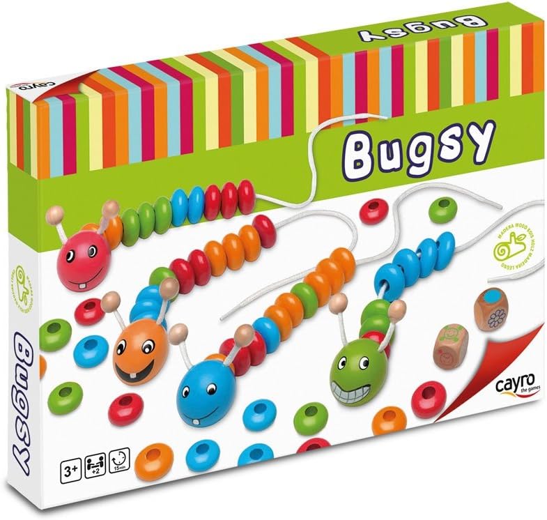Cayro - Bugsy - Juego lógico/matemático - Juego de Mesa - Desarrollo de Habilidades cognitivas e inteligencias múltiples - Juego de Mesa (165)