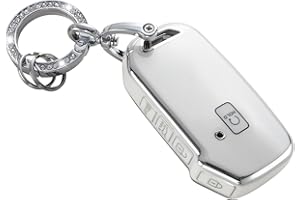 YO&YOYE for Kia Key Fob Cover, Soft TPU Key Case Fit for Kia Cerato Ceed Forte NIRO Sorento Seltos Sportage Soul Telluride Remote Smart Key Protector