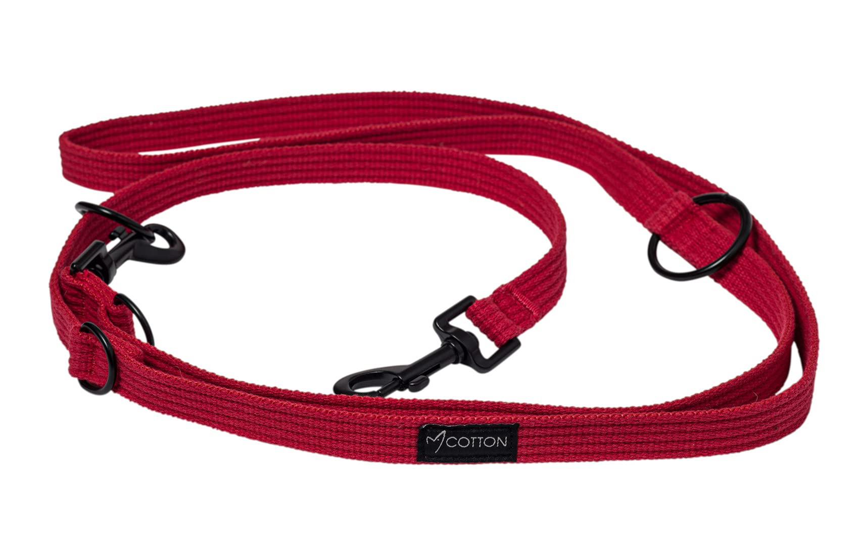 Gorpets Gor Cotton Dog Training Lead Medium Red 200 cm x 2 cm