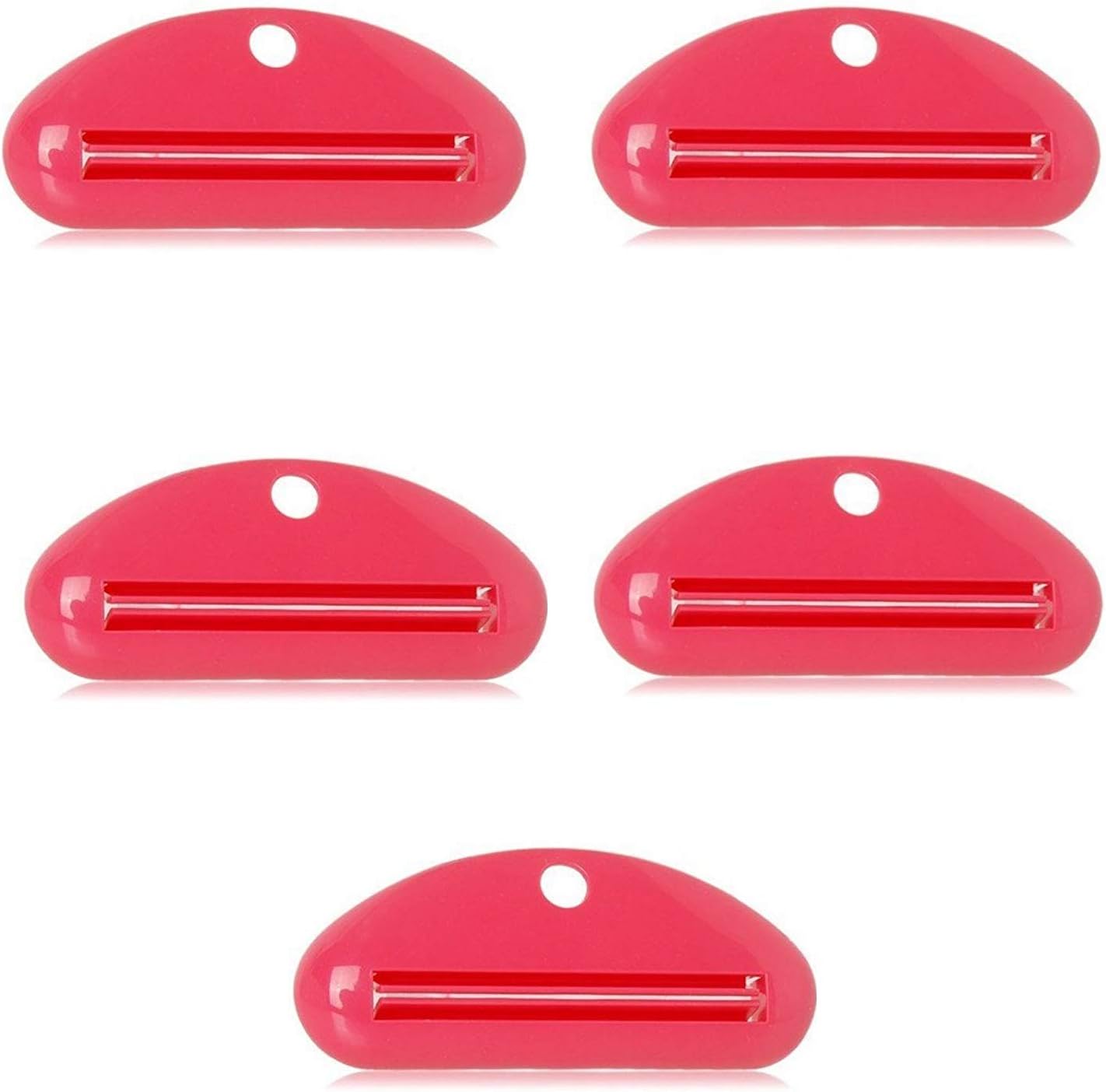 Simon Stelz ToothpasteSquee zer Dispenser- 5 Pack. Makes a Great Stocking Stuffer