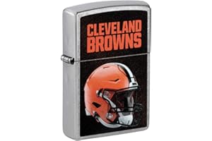 Zippo NFL Helmet Street Chrome Pocket Lighter