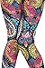 VIV Collection Regular Size Printed Brushed Leggings (Mystic Festival S2)