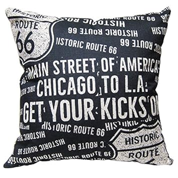 Amazon Co Jp アメリカンクッション Route66 ルート66