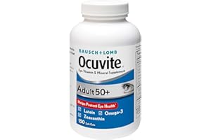 Bausch & Lomb Ocuvite Adult 50+ Eye Vitamin & Mineral Supplement - 150 Softgels