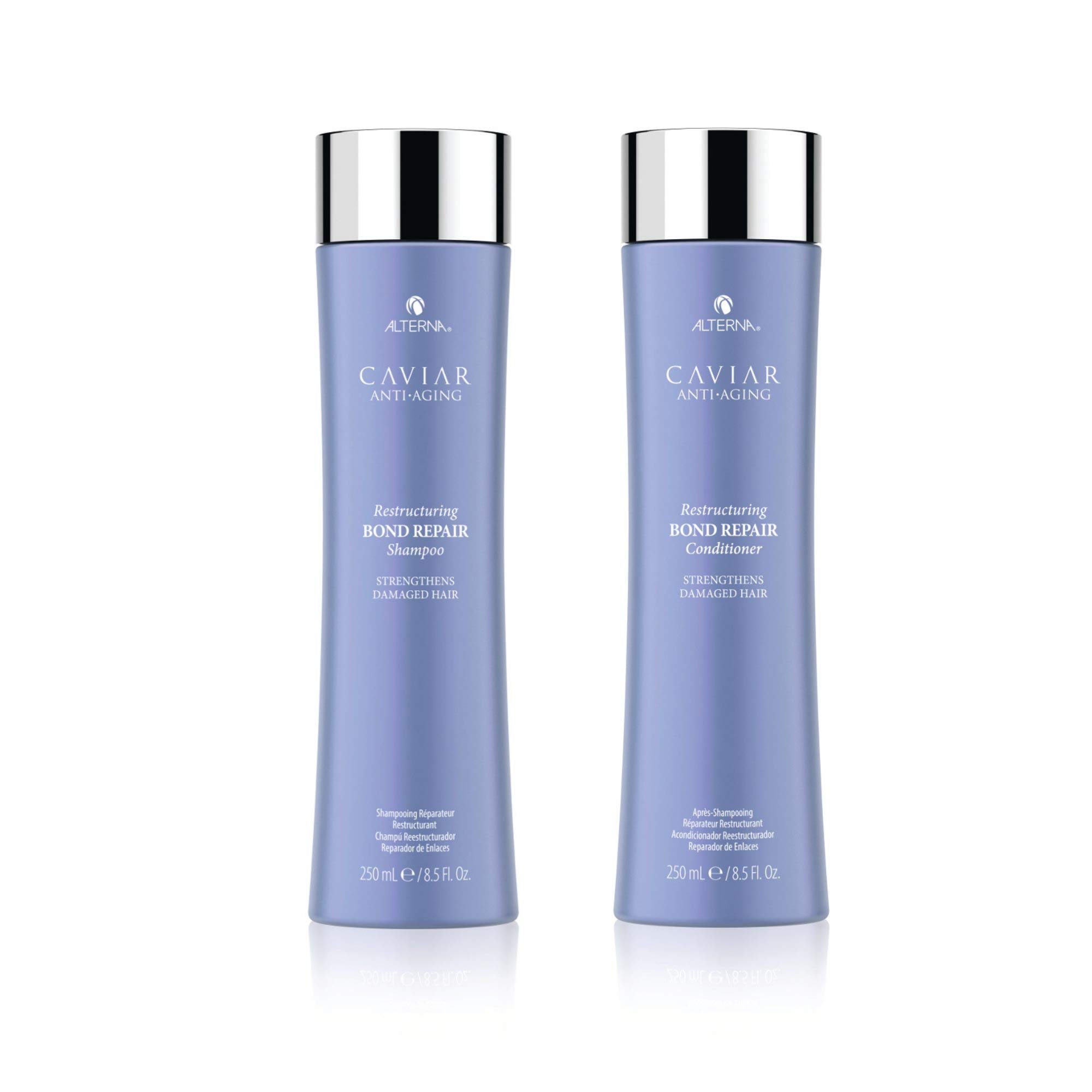 Alterna Caviar Anti-Aging Restructuring Bond Repair Shampoo & Conditioner 250ml Duo