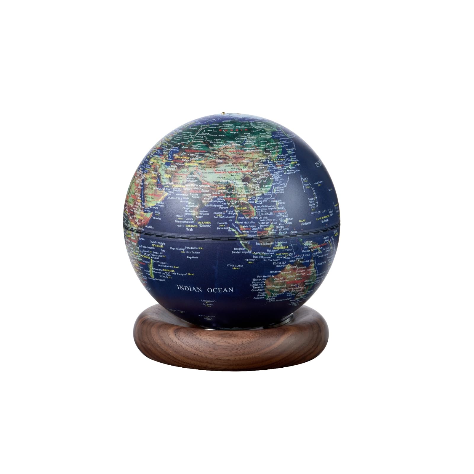 Gingko Design Atlas Glove Mini Lamp – Dark Ocean Blue | Mood Light | USB Rechargeable | Soft LED Glow | Portable Accent Lighting