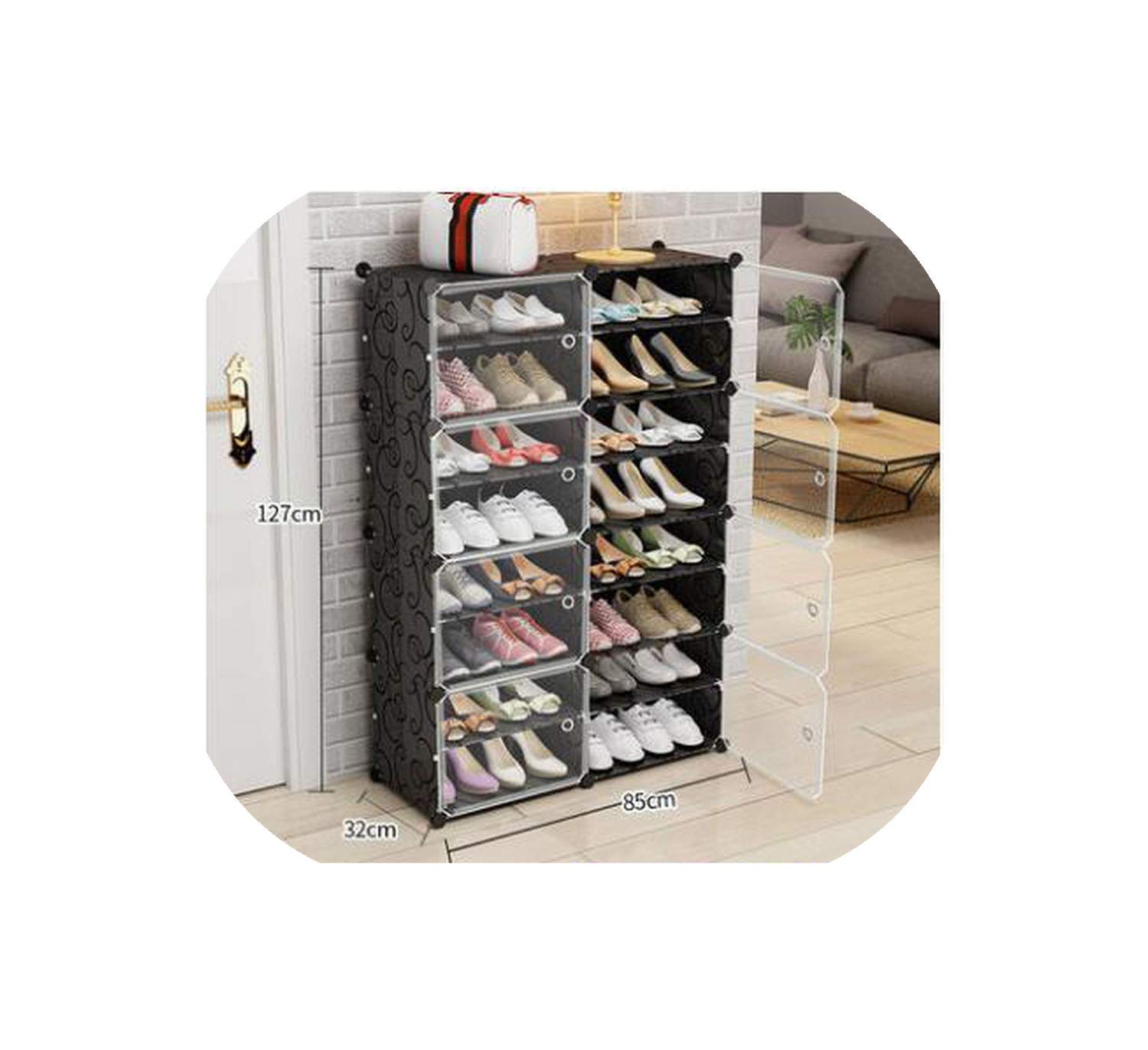 entertainment-moment Simple Shoe Economy Dust-Proof Dormitory Female Household Space Door Door Stora