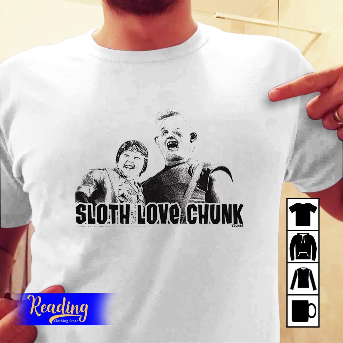 Sloth Love Chunk The Goonies T Shirt Tank Top | Minaze