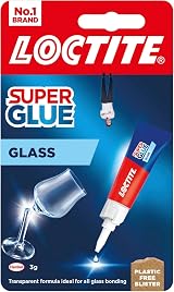 Loctite Glass Bond Glass Glue 3g Clear Instant Bonding Adhesive view 1