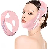 Face Lifting Strap,V-Line Lifting Chinstrap for sleeping(Pink)