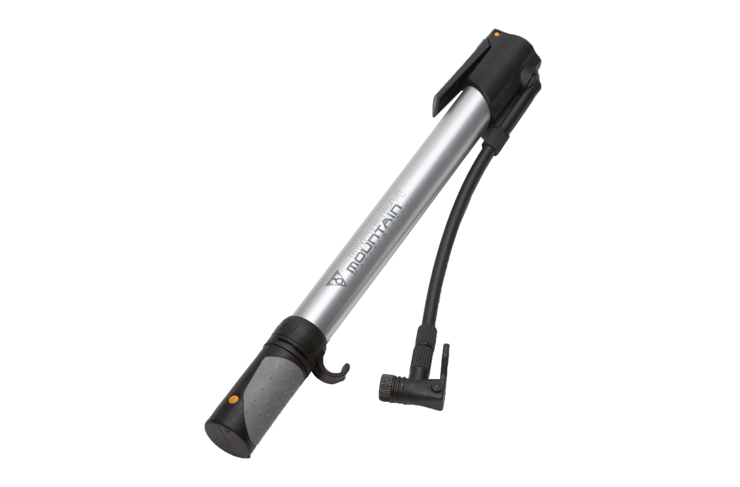 Topeak Mountain Morph Mini Pump, Silver/Black