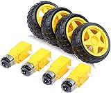 Gebildet 4pcs Geared Motor DC3V-12V DC for
