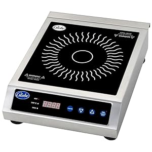 Globe Food Equipment 1800W Countertop Induction Range